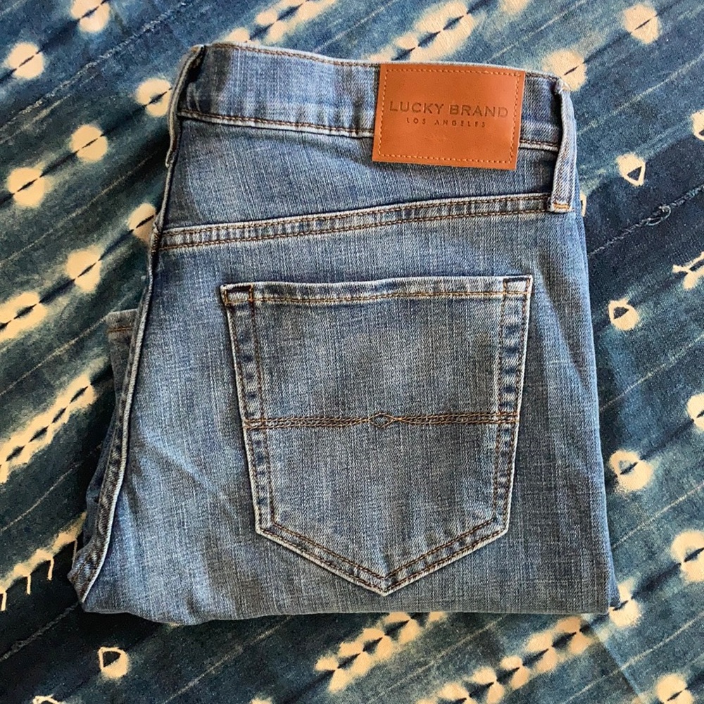Men’s Lucky Brand 121 Slim Straight Jeans